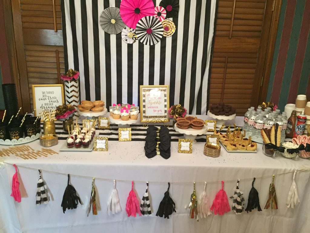 Kate Spade Inspired Grad Party | Sarah Combs Events